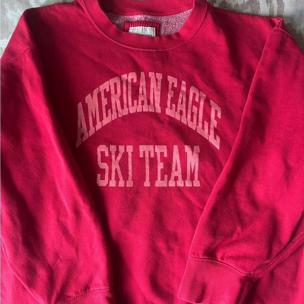 American Eagle Outfitters Red Men's Sweater